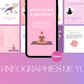 300 Infographies de Yoga pour les réseaux sociaux