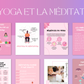 300 Infographies de Yoga pour les réseaux sociaux