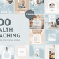 200 modèles de coaching santé pour les médias sociaux