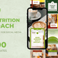 300 Nutrition Coach Templates for Social Media