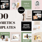 300 Cosmetics Templates for Social Media