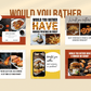 300 Social Media Templates for Restaurants